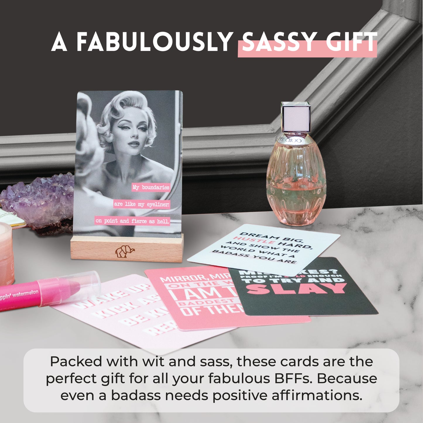 Sassy Badass Affirmation Cards