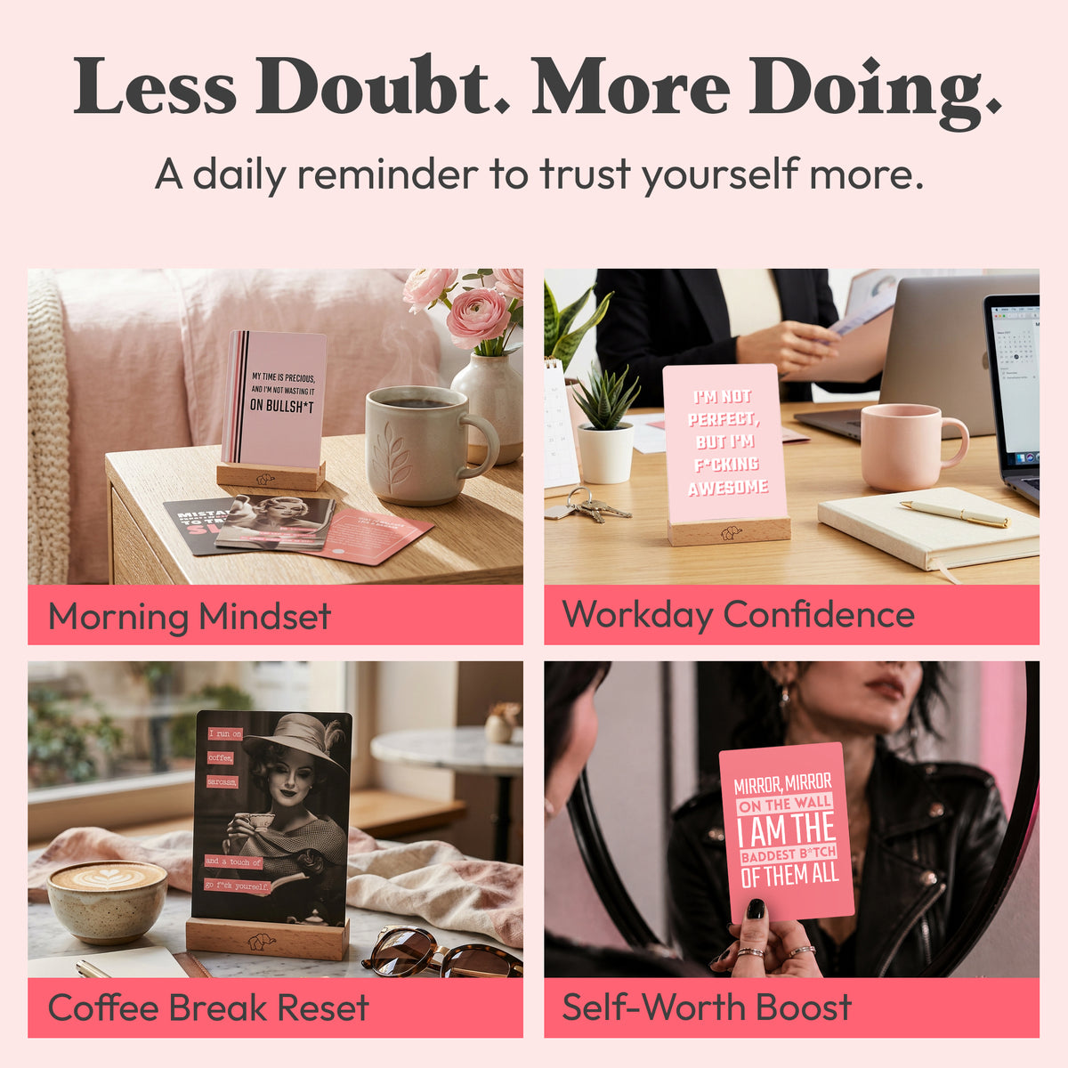 Sassy Badass Affirmation Cards