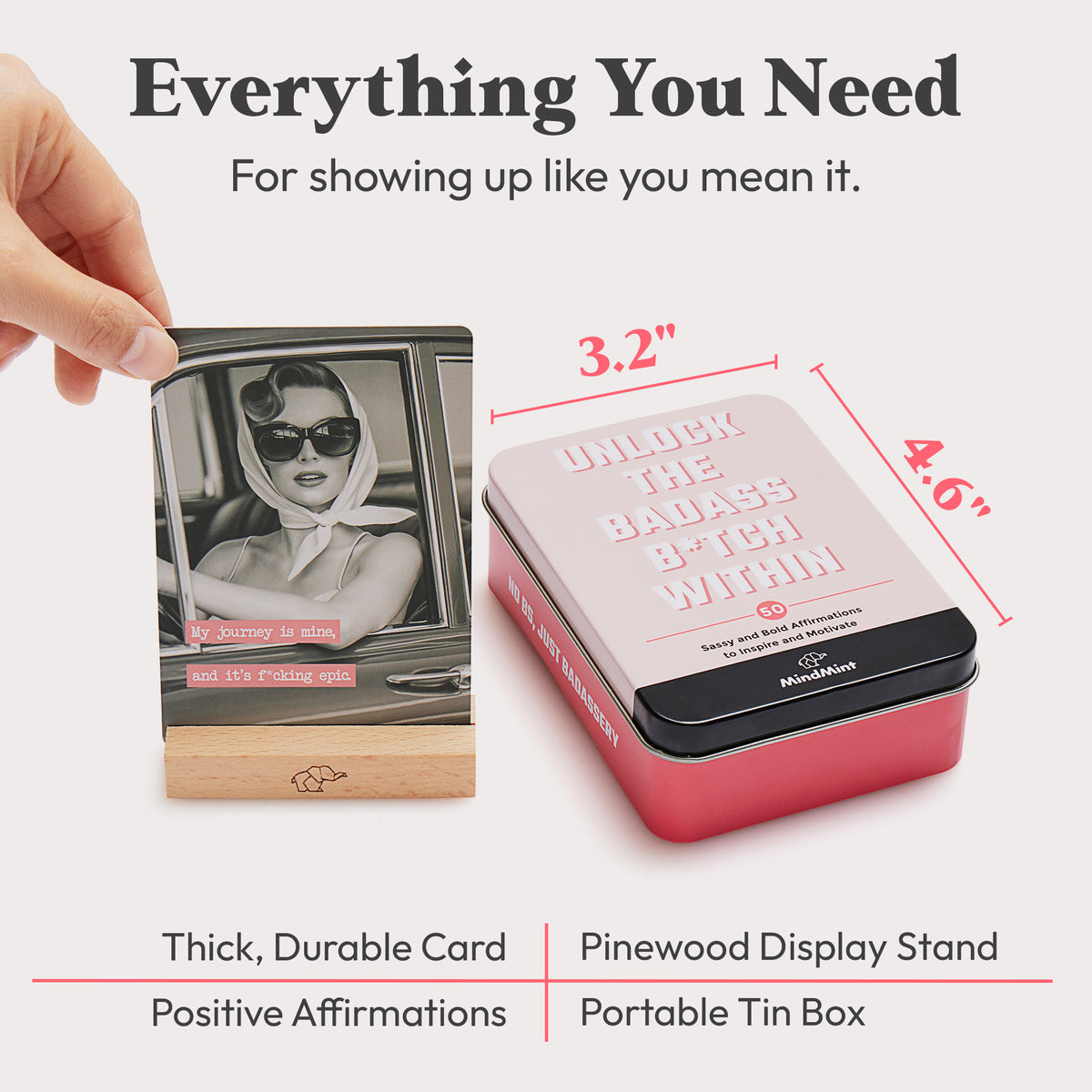 Sassy Badass Affirmation Cards