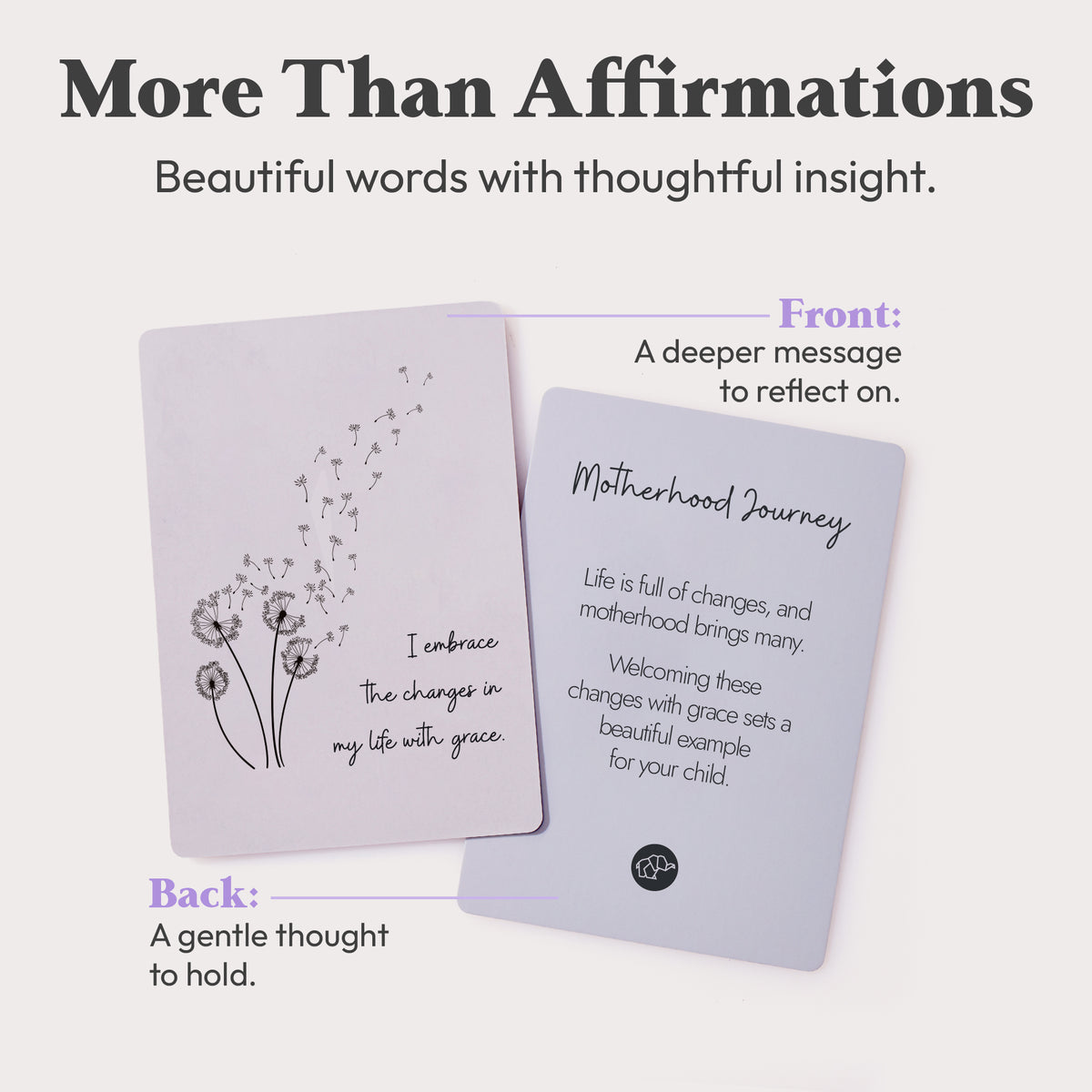New Mom Postpartum Affirmation Cards