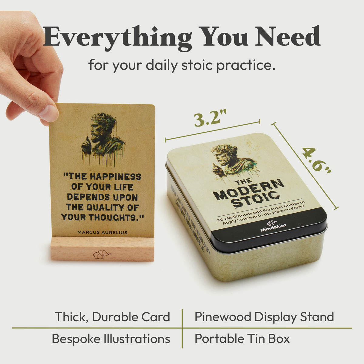 Daily Stoic Affirmation Cards